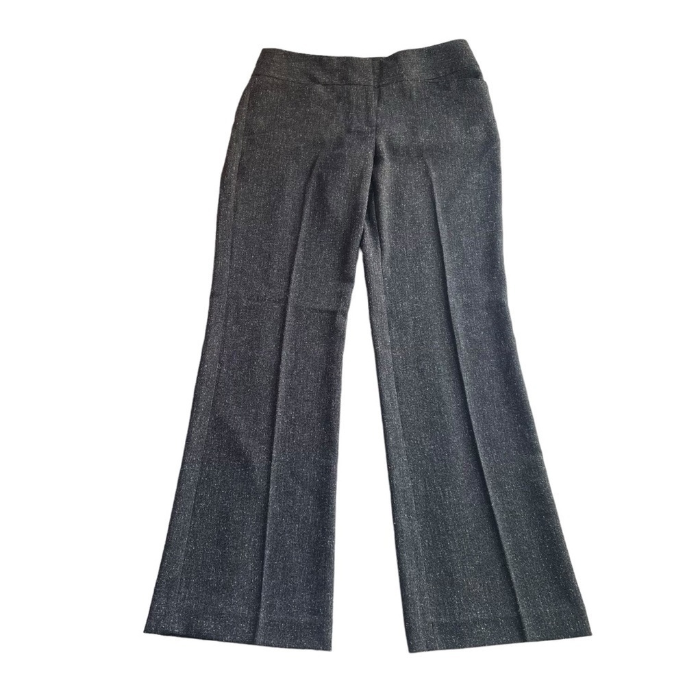 LOFT Ann Taylor Trouser Pant Original Black Size 6 NWT Mid Rise 30W 32L